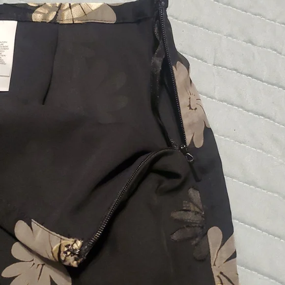 Liz Claiborne womens black size 6 skirt - Picture 5 of 7